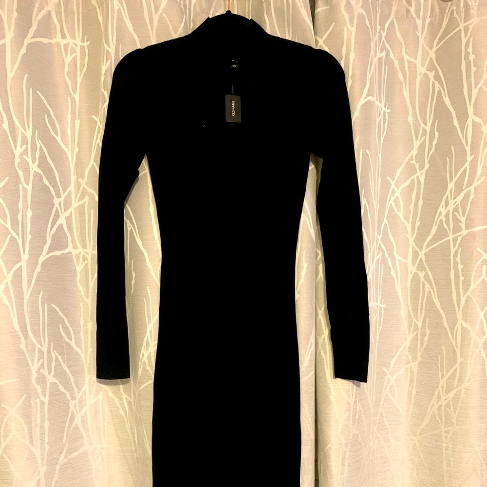 Brand new black bodycon dress with cut-out